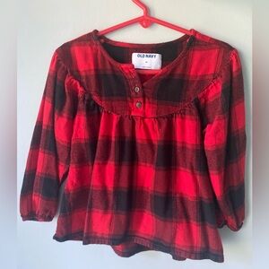4t Christmas plaid